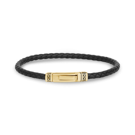 Minimalist Black Rubber Bracelet - Mens Steel Rubber Bracelets - The Steel Shop