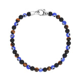 Multi-Stone Evil Eye Bracelet | 4MM