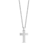 Two Tone Cross Pendant - Men Pendant - The Steel Shop