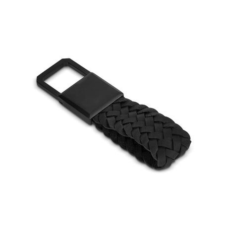 Braided Leather Keychain - Keychains - The Steel Shop
