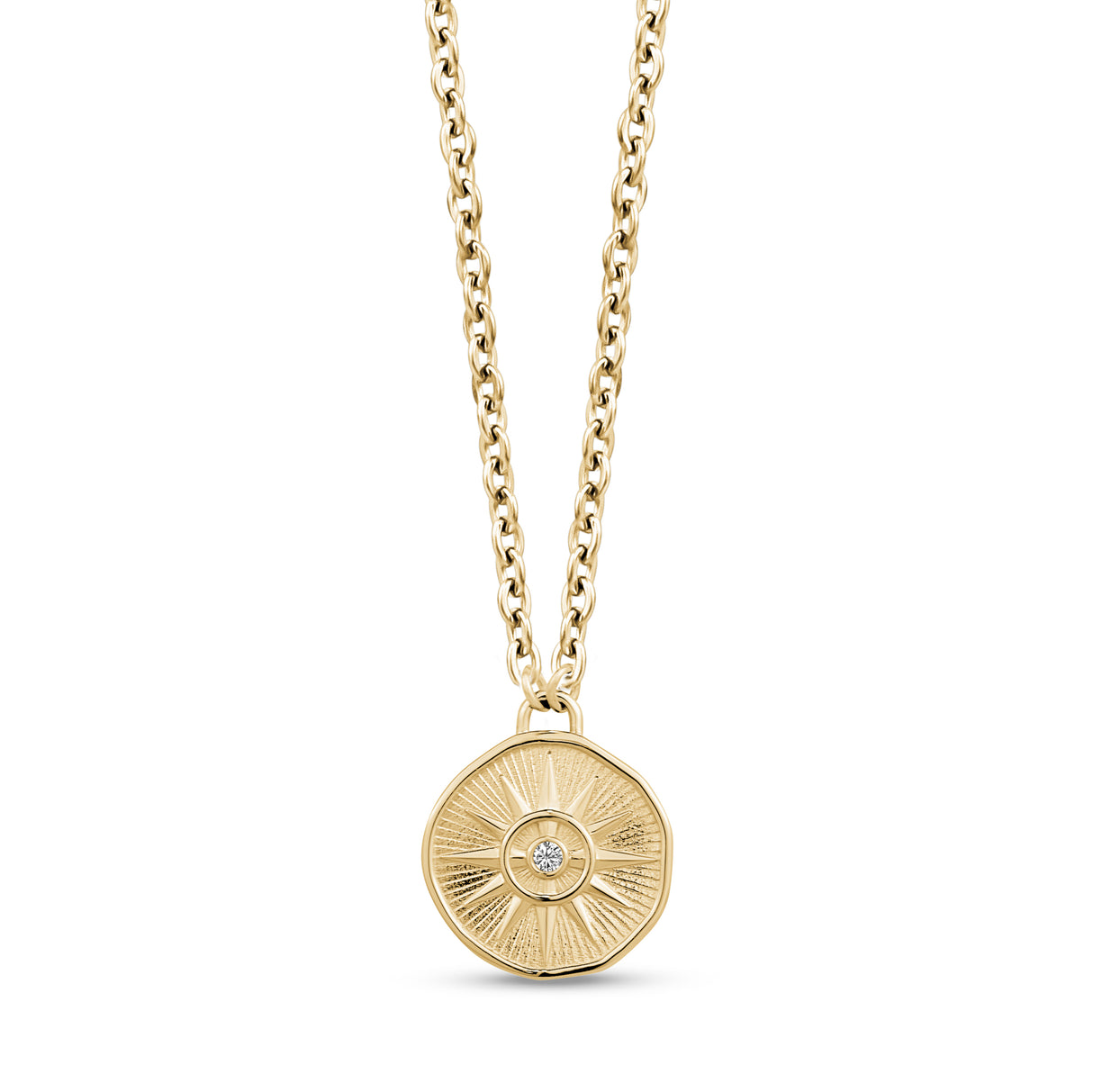 Sunflare Medallion Pendant - Women Pendant - The Steel Shop